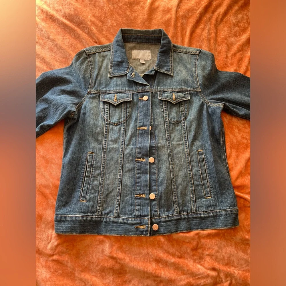Old navy jeans jacket size XL [A-8] - Picture 2 of 5